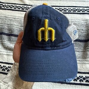 Seattle Mariners Navy/Yellow Baseball Cap Youth Adjustable